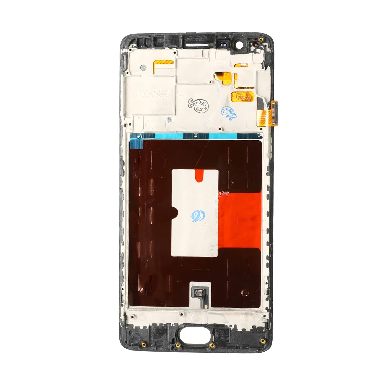 Для Oneplus 3 3 T A3000 A3003 ЖК-дисплей Дисплей Сенсорный экран планшета Ассамблеи+ рамка(черный