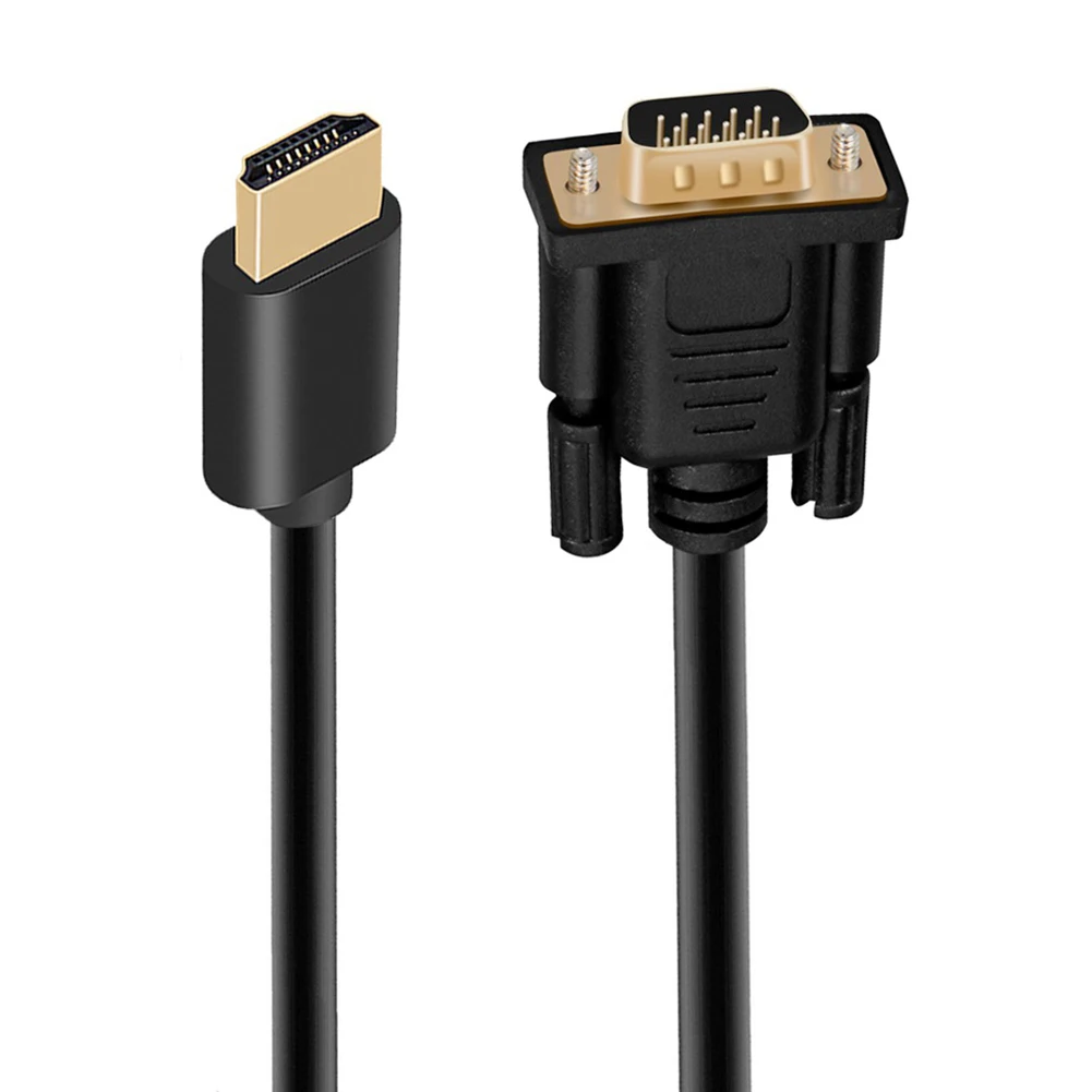 HDMI к VGA 6 футов кабель мужчин и женщин для компьютера ноутбука ПК Монитор Проектор