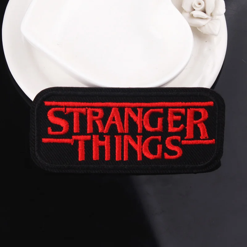 

DIY Stranger Things Patch Iron On Patches On Clothes Embroidered Patches For Clothing Resident Evil Patch Sewing On Garment