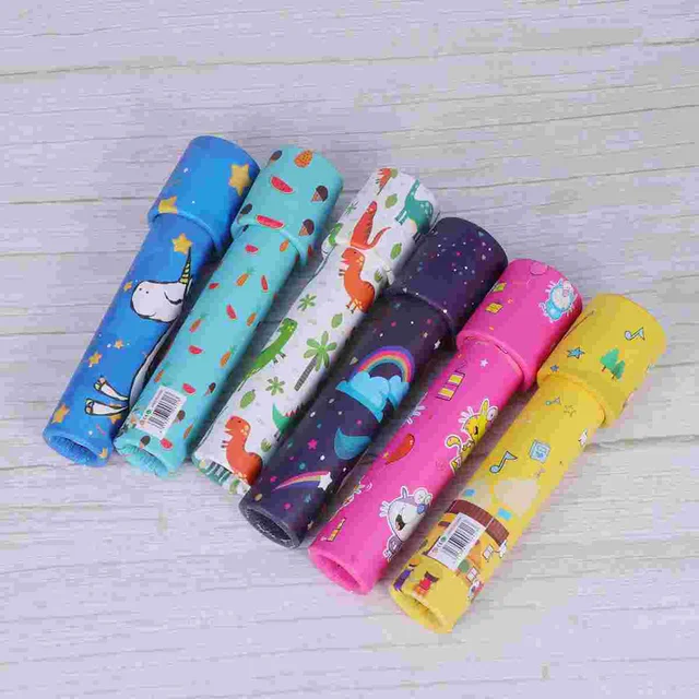 5/6pcs Classic Kaleidoscope Kids Toys Children Rotating Educational Playthings Imaginative Magic Puzzle Toy Party Favors 1