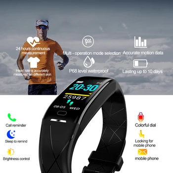 

Smart Bracelet Fitness Tracker Smart Bracelet Heart Rate Monitoring Health Dynamic Stopwatch Smart Watch Waterproof Smart Watch