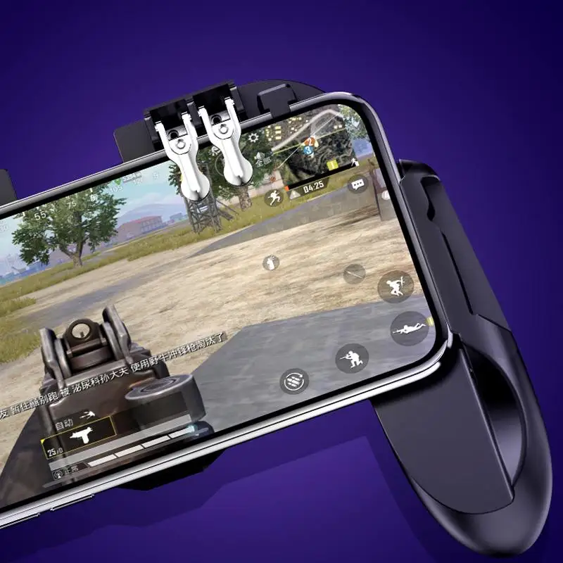  New Arrival H9 Six-Finger Gamepad Controller Super Games Control for PUBG Mobile Phone Game Smartph