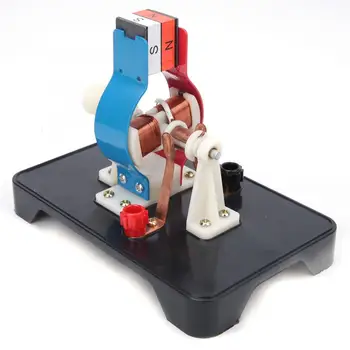 

Miniature Electromotor Model Generator Motor Equipment Student Physical Educational Experiment.