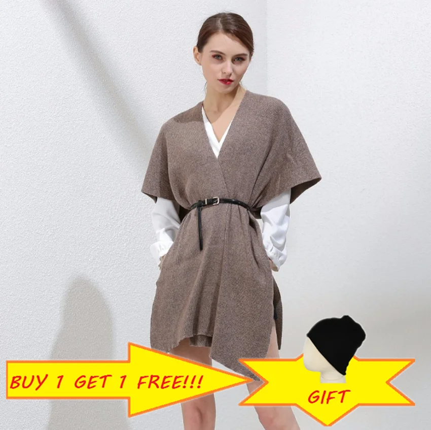 2018 KBB Fashion Spring Wool Almond Adult Blanket Scarf Cardigan Pashmina Scarves Shawl for Women Lady Girl Knit Warm Wrap Pocho |