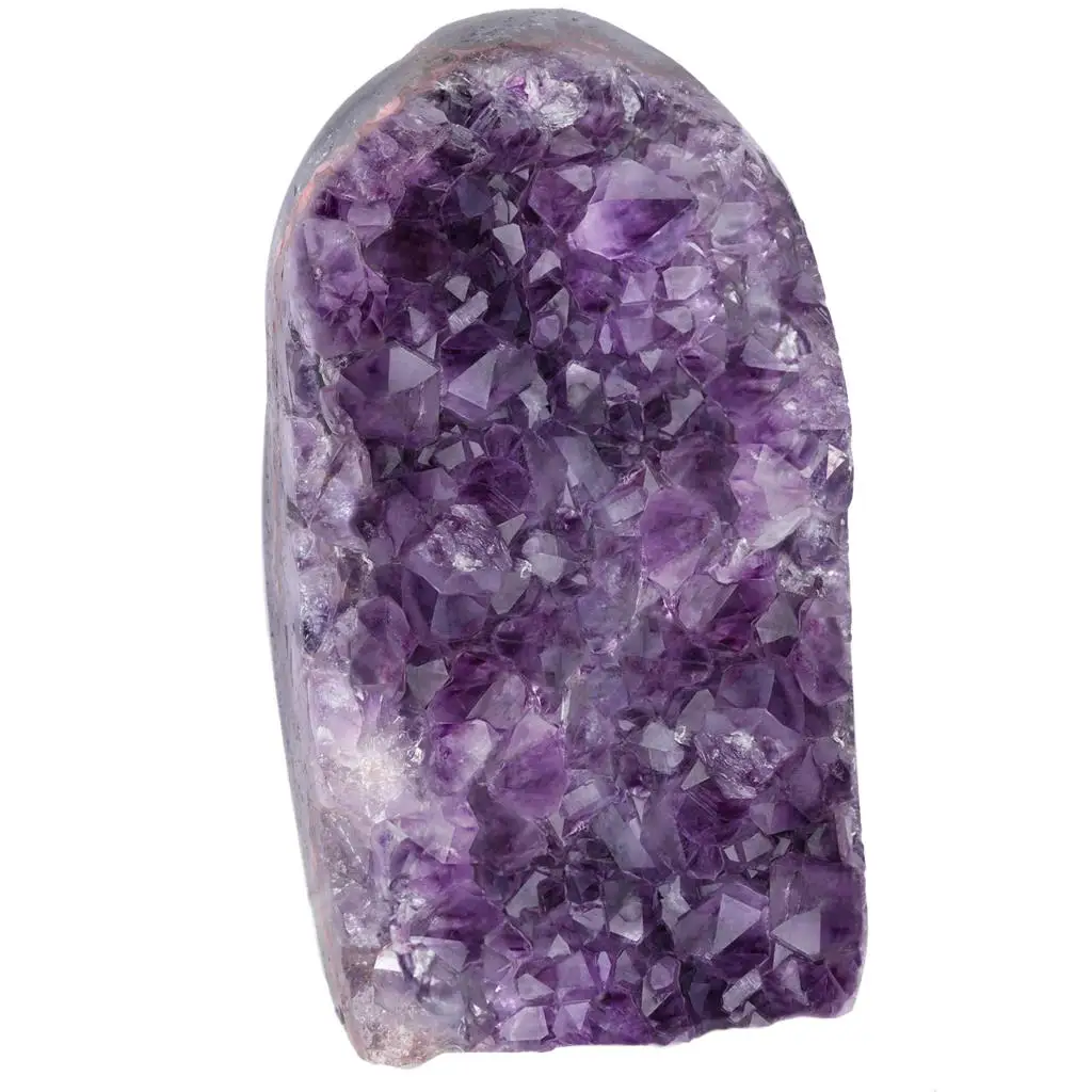 TUMBEELLUWA 400-500g Irregular Natural Raw Amethyst Cluster Geode Druzy Reiki Mineral Specimen Crystal Room Decor Home Ornaments