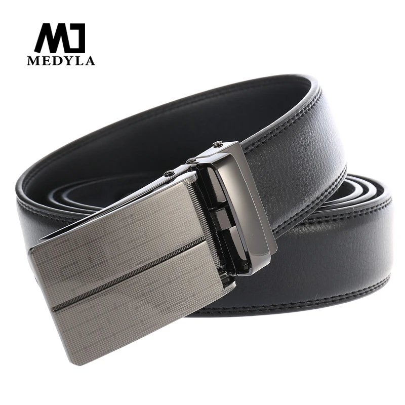 

MEDYLA New Arrival 3.0 Width Belt for Men Brand Designed 110-130CM Long Belt Automatic Buckle Waistband Ceinture Cinto Masculino