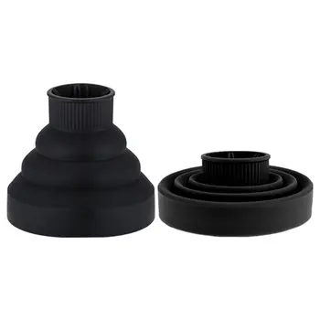 

New Professional Hair Styling Accessories Curl Dryer Diffuser Gale Wind Mouth Cover Hair Hood Dryer Kemei Rechargeable Battery