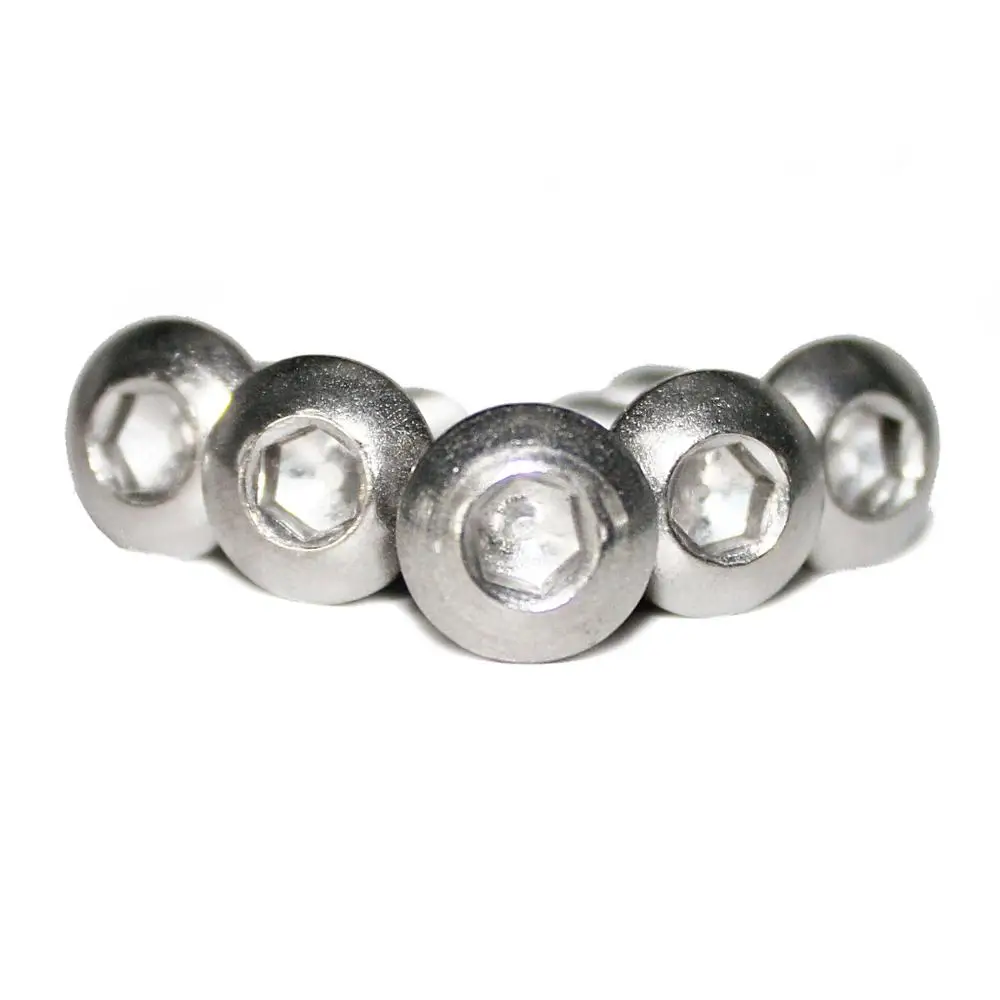 50 шт) 1/"-20x5/8" длинный, 18-8 из нержавеющей стали с шестигранной головкой