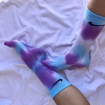

3pair New Women Training Socks Multicolor Cotton Stylish Socks Volleyball Running Socks-sleeve tee shirt loose Hand Mujer