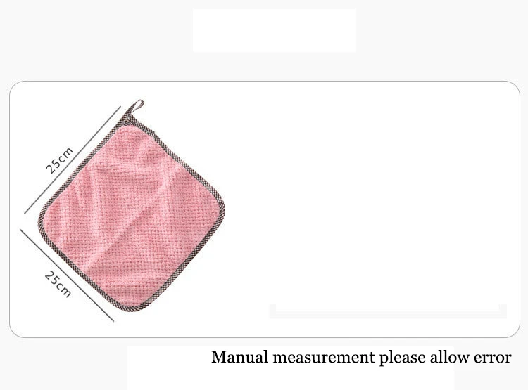 Wash Cloth Super Absorbent kitchen Cleaning Wiping Rag High-efficiency Dish Towel Brush Bowl Cloth Tableware kichen tools