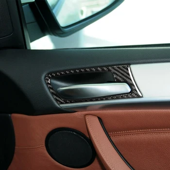 

Decor Door Handle Trim Accessories Car Auto For BMW X5 E70 X6 E71 08-13