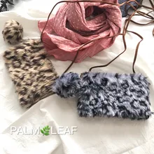 Raged Sheep/Детские сумки для монет, плюшевые простые модные милые леопардовые сумки для мальчиков, детские сумки через плечо, кошелек