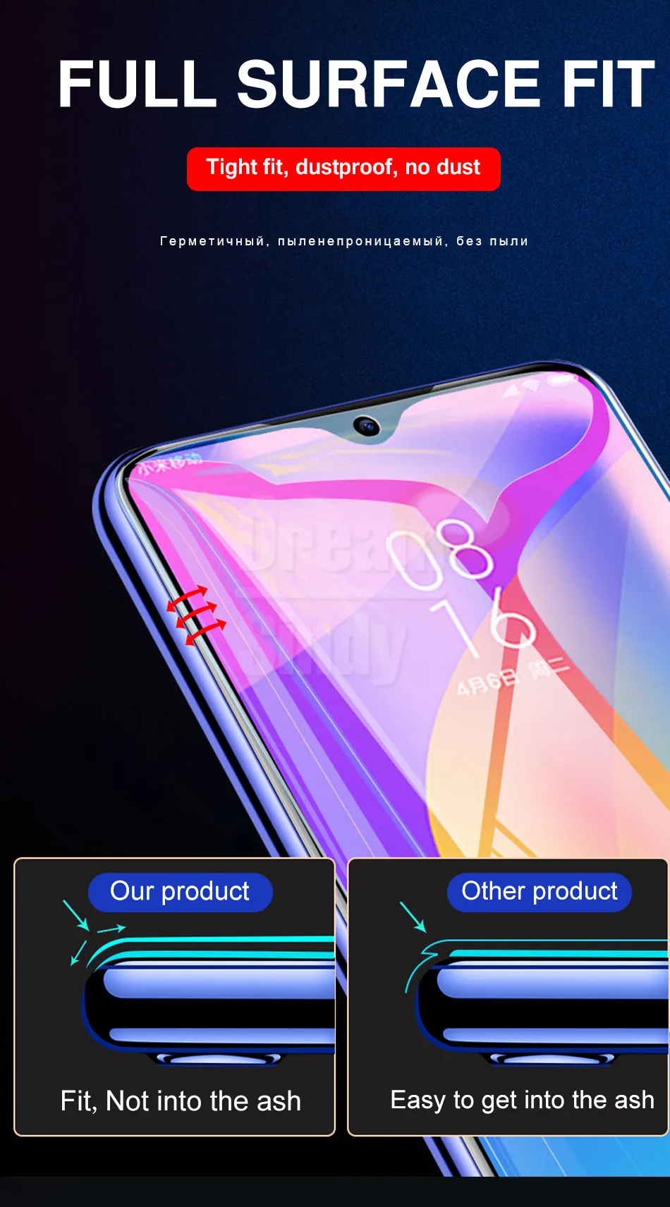 20D полное покрытие Гидрогелевая мягкая пленка для Xiaomi Mi 9 SE 8 Pro A3 Lite A2 A1 CC9 CC9E Pocophone F1 защита экрана не стекло