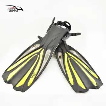 

Adult Swimming Fins Long Flippers on For Water Sports Scuba Snorkeling Diving Foot Fins Flippers Flexible Anti-slip Flippers