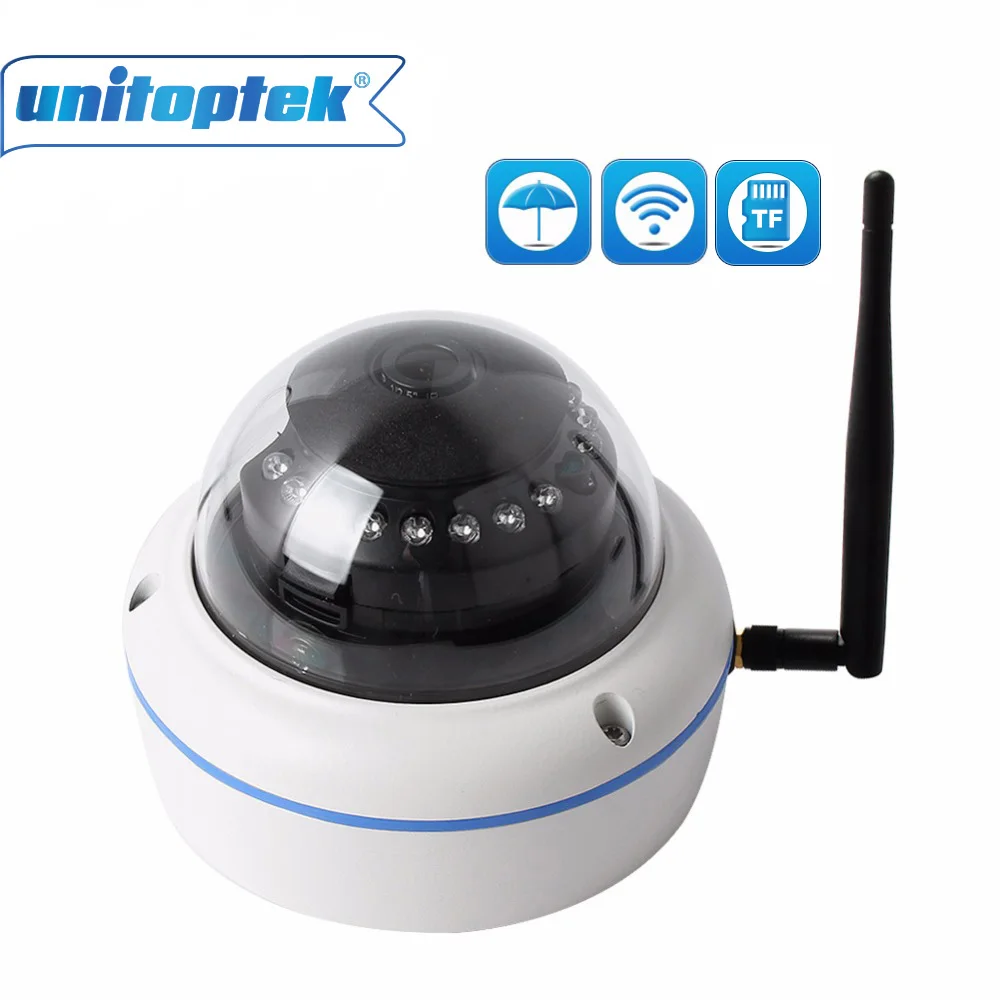Водонепроницаемая камера видеонаблюдения 1080P Wi Fi IP слот для карты TF 2 МП