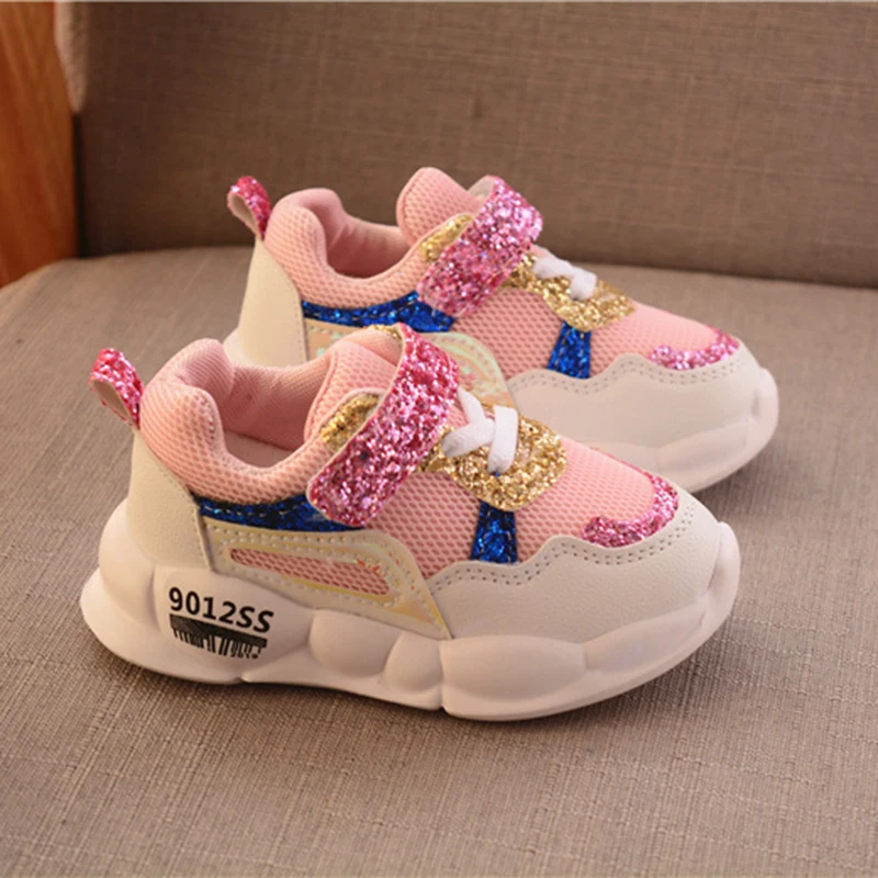 Comfykids/Детская спортивная обувь для мальчиков и девочек; сезон весна; повседневная школьная обувь для малышей; Нескользящая дышащая детская обувь