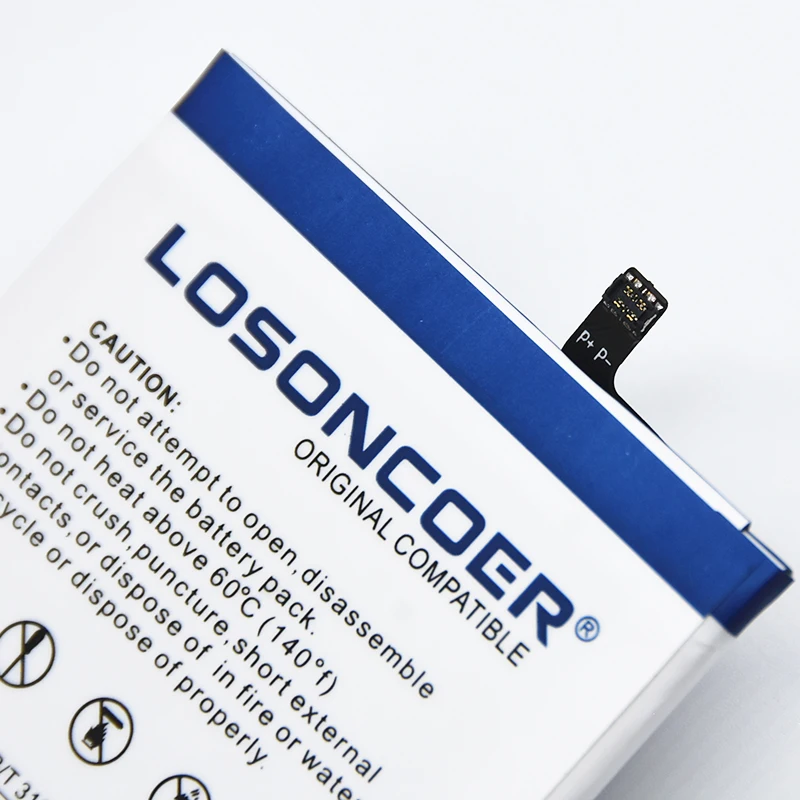 LOSONCOER 3100 мА/ч, P8 мини высокое качество Батарея для Elephone p8 mini Смартфон батареи