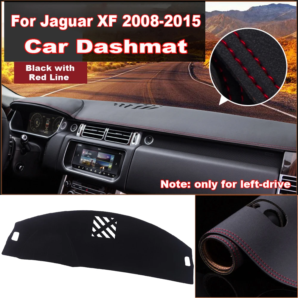 1 шт. авто Интерьер приборной панели коврик крышка запчасти для Jaguar XF 2008