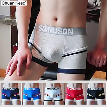 

Men's Underwear Large Size Personalized Print Korean Boxer Pants Pure Cotton Comfortable And Breathable Fashion Sports Shorts