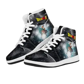 

Hot Sale Custom Pattern Dragon Ball Super Goku Men Basketball Shoes High Quality Casual Sneaker Factory Direct Sales Wholesale