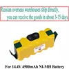 NI-MH 14.4V 4500mAh Battery For iRobot Roomba 500 560 530 562 550 570 581 610 770 760 780 790 880 Replaceable Robotics Batteria ► Photo 1/6
