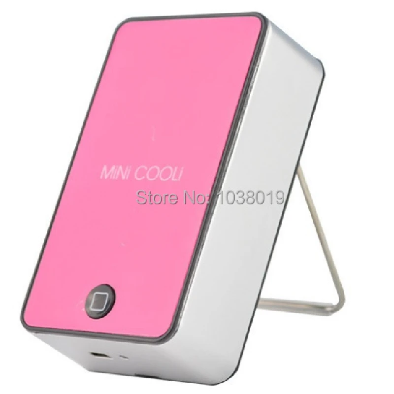 C1-1 Free shipping Mini Portable HandHeld Table Air Conditioner Cooler Cooling Bladeless Fan USB Rechargeable Battery Ventilador | Бытовая