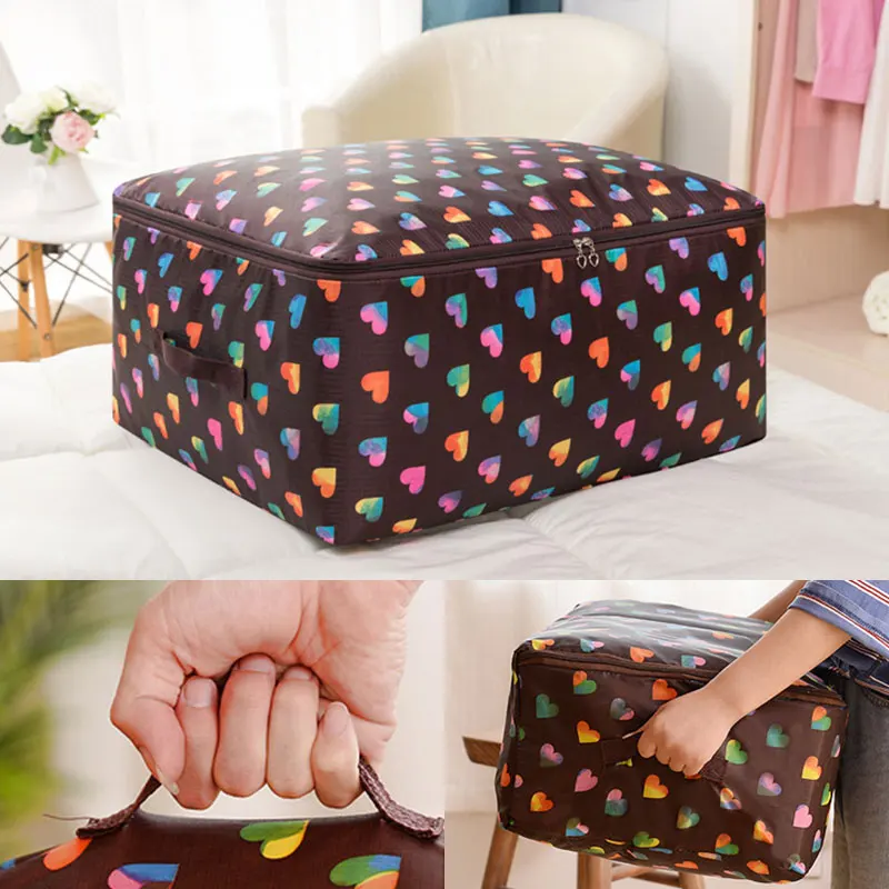 Foldable Oxford Cloth Storage Bag Clothing Bedding Blanket Quilt Closet