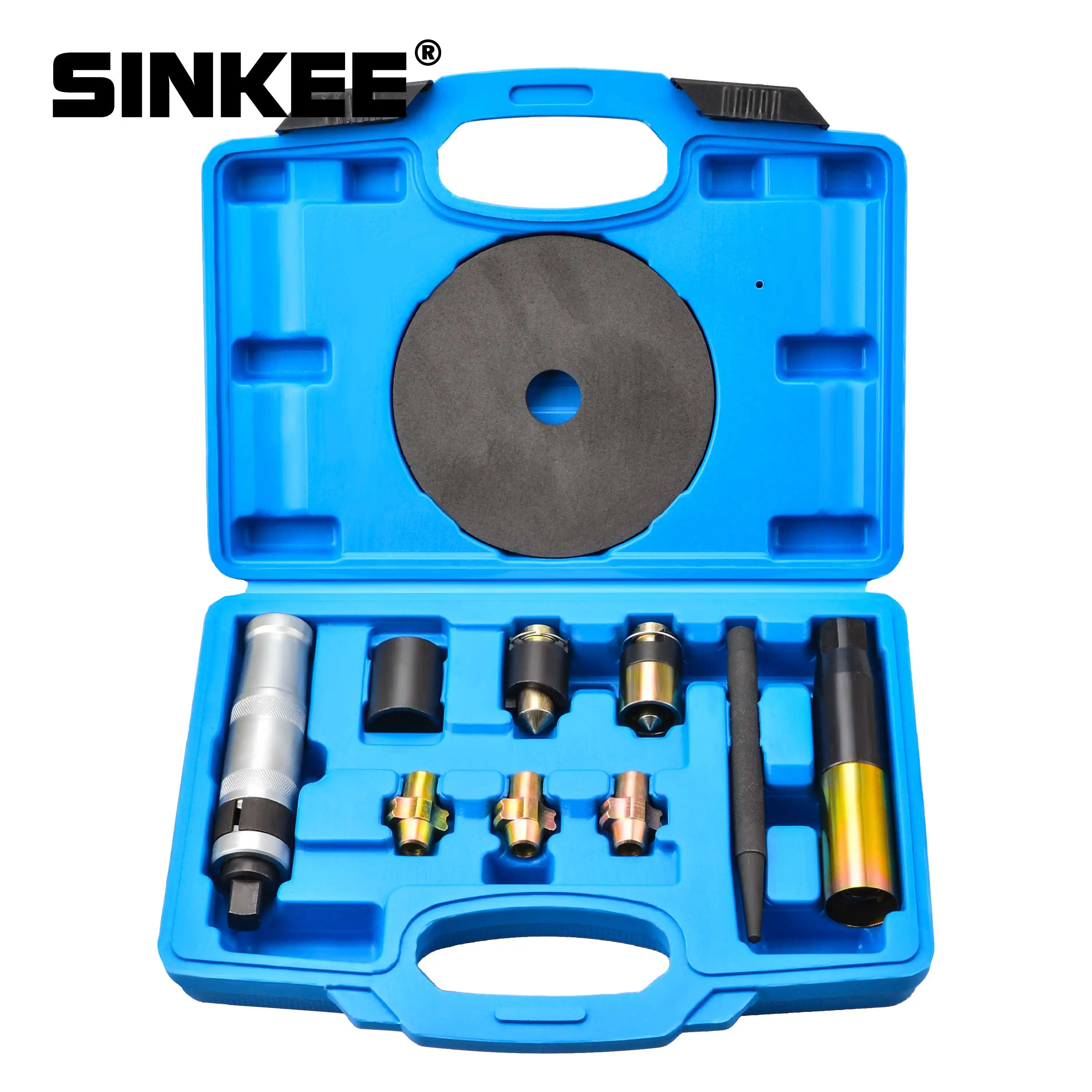 10pcs Drive Wheel Lock Nut Damaged Remover Tool kit Master Locking