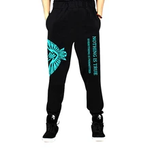 Pantalones hombre хлопковые спортивные штаны Черные Серые хип хоп повседневные мужские эластичные спортивные штаны уличная мужские худи