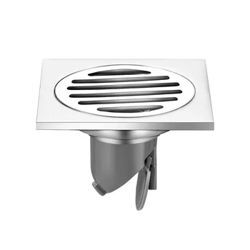 

304 Stainless Steel Floor Drain Deodorant Bathroom Balcony Multifunctional Sewer Floor Drain