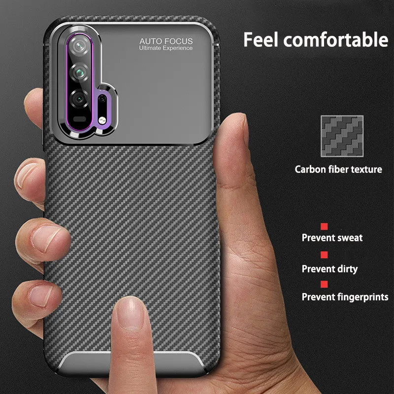 Углерода для задней панели телефона чехол s для huawei P10 P20 P30 Pro Чехол Коврики 10 20 Lite Nova 2i 3 3i 3E 4 4E 5 5i Y5 Y6 силиконовый чехол