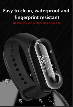 

High Qualit 1/3Pcs Film HD Soft Full Tempered Film Screen 3D Water Condensing Film Hydrogel Wearable For Xiaomi Bracelet 5