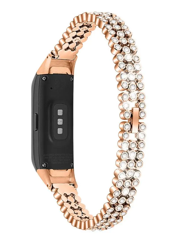 Ремешок для часов из нержавеющей стали Samsung Galaxy Fit 370|Ремешки часов| |