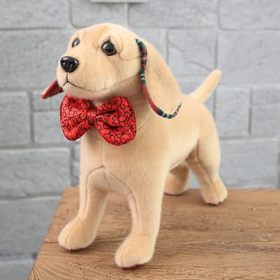 guide dog Реалистичная игрушка милый бренд собака серия около 30 см стоящая собака плюшевая игрушка мягкая детская игрушка-кукла рождественский подарок h0858 - Цвет: guide dog