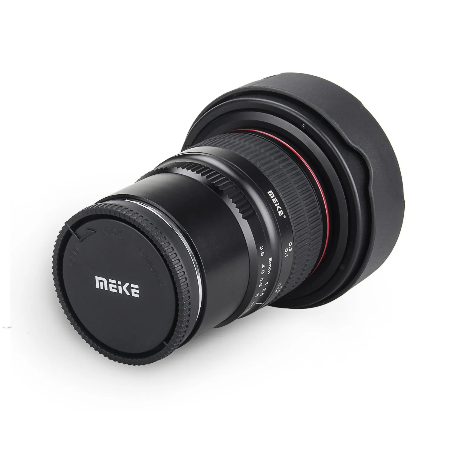 Объектив Meike 8 мм f/3,5 широкоугольный Рыбий глаз для камеры sony Alpha и Nex беззеркальная E-Mount с APS-C