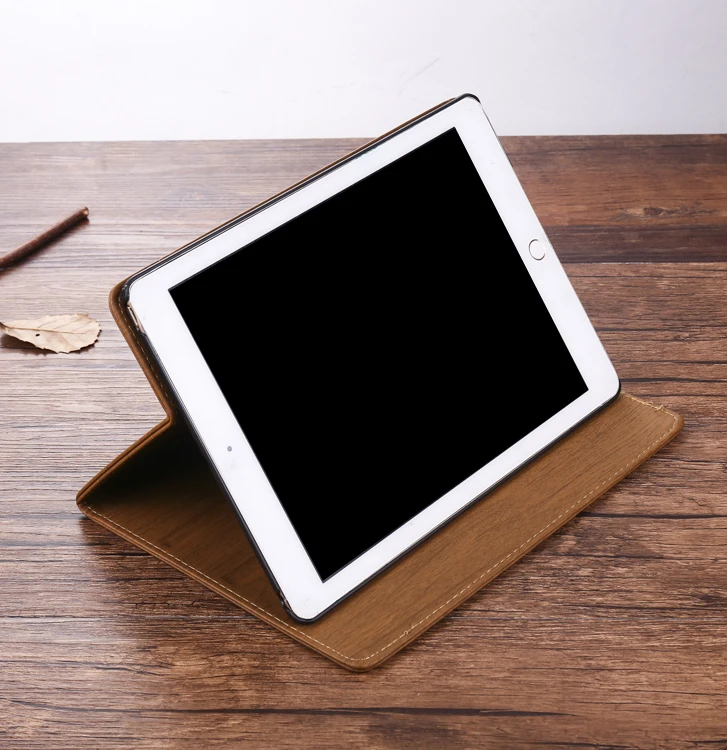 Чехол Coque для iPad mini 1 2 3, деревянный чехол из искусственной кожи, умный чехол для iPad mini 2 mini 3, чехол для автоматического сна A1432 A1454 7,9''