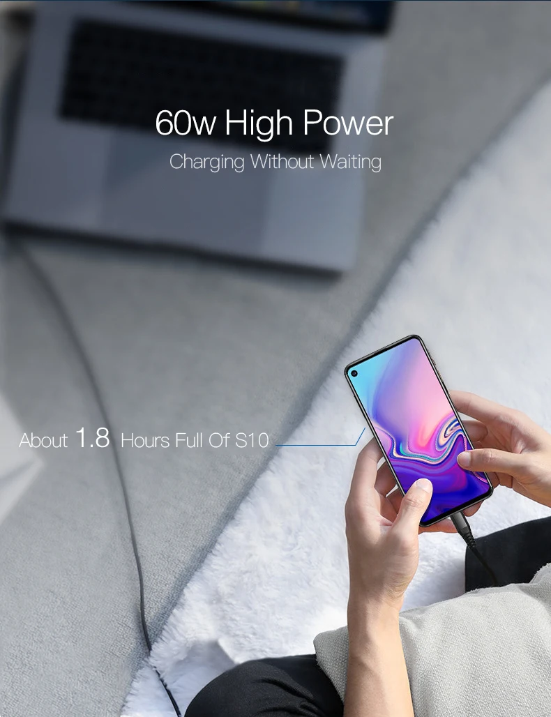 Кабель usb type-C-USB C для Xiaomi HuaWei P20 10 20 30 Pro Quick Charge 4,0 USBC PD быстрое зарядное устройство USB-C кабель type-C