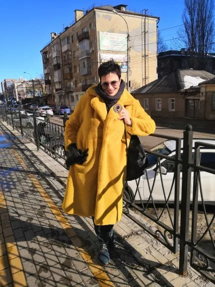 Корейская зимняя женская верхняя одежда пальто из искусственного кроличьего меха роскошное Свободное пальто толстое теплое Женское пальто больших размеров TD013