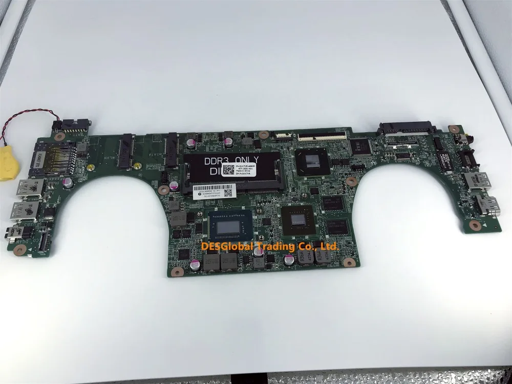 DAJW8CMB8E1 для Dell Vostro 5470 V5470 Материнская плата ноутбука SR170 I5-4200U материнская плата FX16M 0FX16M CN-0FX16M Тесты Быстрая
