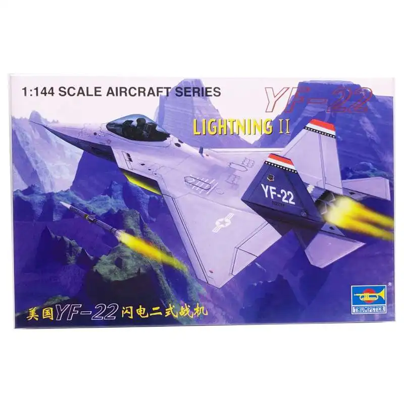 エフトイズ　1/144 F-22 YF-22風塗装済み完成品 Yahoo!オークション -「144 f22」(完成品) (航空機)の落札相場