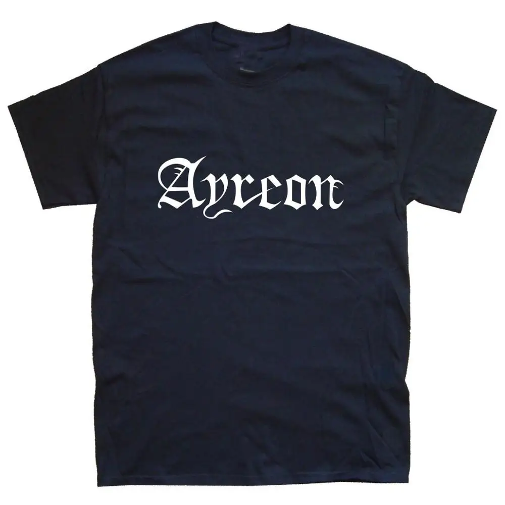 Ayreon новая футболка Размеры S M L XL XXL XXXL цвета черный белый | Мужская одежда