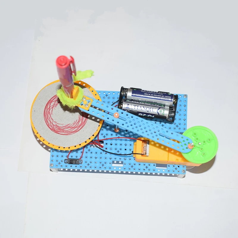 

Dyarya drawing machine model/scientific physics experimental Educational baby toys/DIY technology production AN001