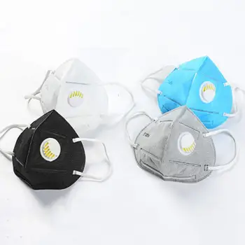 

2/5PCS Dust Mask Anti Pollution Reusable Face Masks respirator for Anti-fog Anti-bacteria with PM2.5 filters