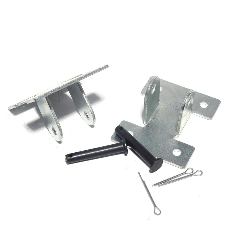 Linear Actuator Bracket 2pcs silver electric Push Rod Motor Heavy Duty Linear Actuator Bracket