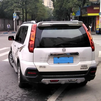 

For Ni ssan X Trail 2007-2012 Rear / Front Protective Panels Stainless Steel Decorative Panels Bumper Protector Body Kit