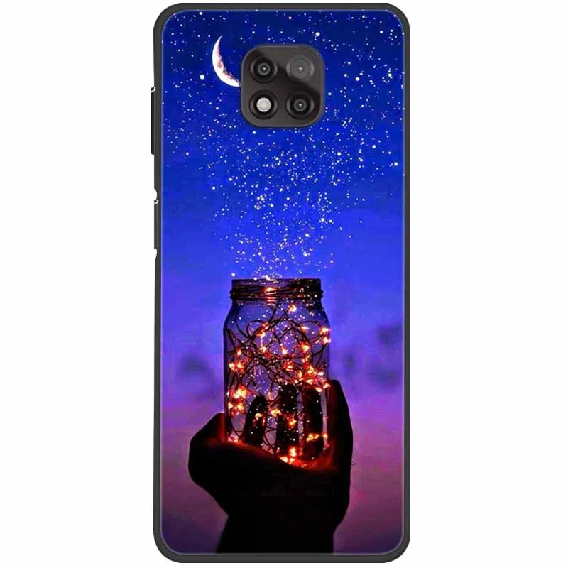 Butterfly Silicone Soft Phone Cover and Protector for Moto G Power and Play