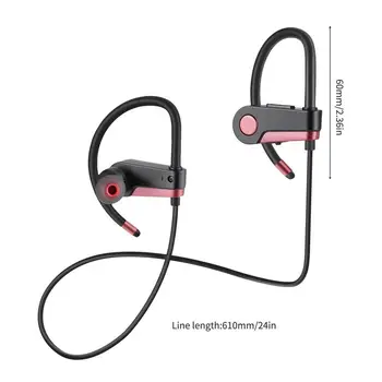 

Wireless Bluetooth Headphones Sports Earphones Stereo Sound for Gym Running Workout Noise Cancelling Headsets Fast Charge