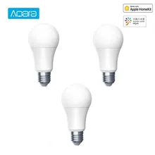 Aqara светодиодный умный светильник 9 Вт E27 Светодиодный светильник Zigbee беспроводное подключение умный пульт дистанционного управления с домашним комплектом и приложением Mi Home