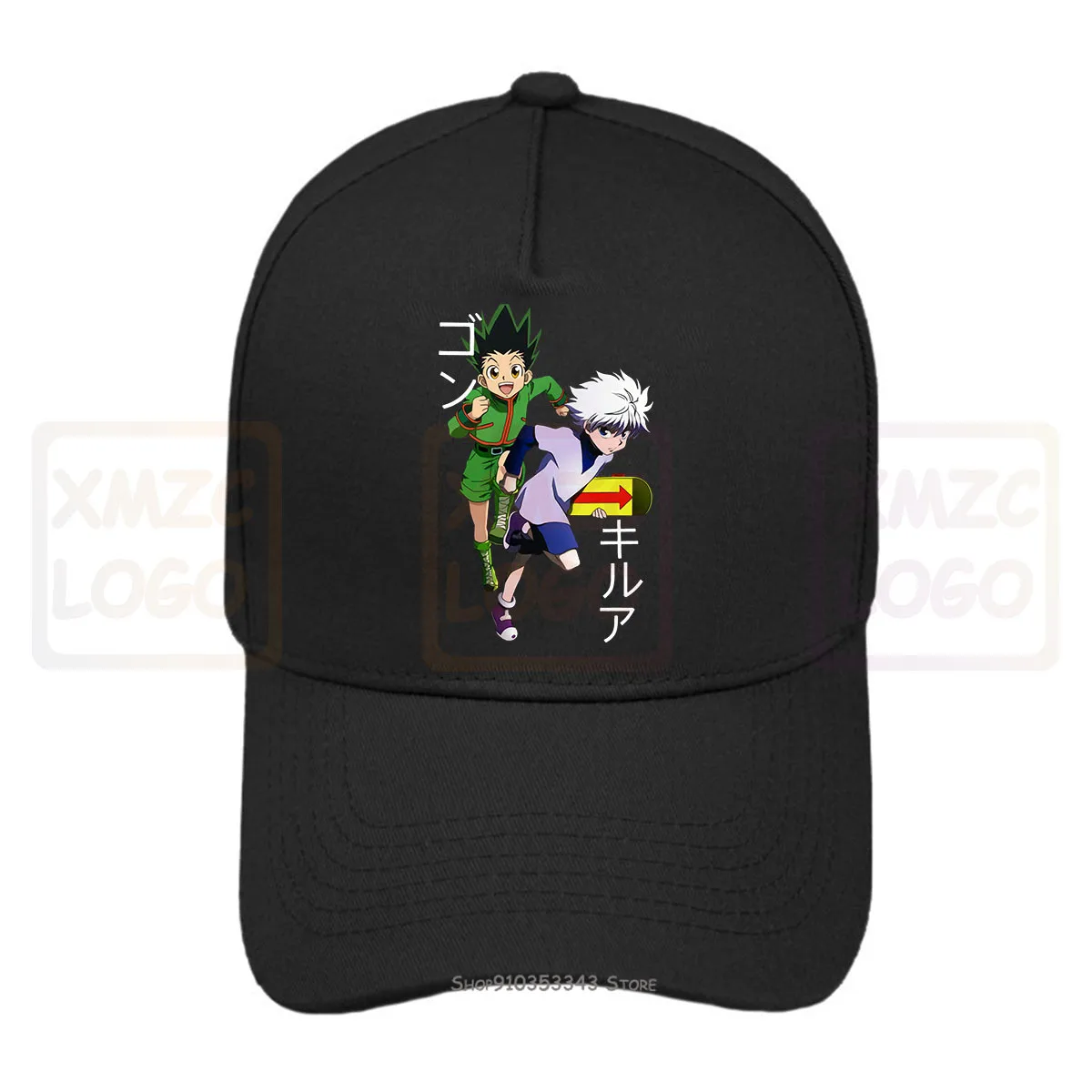 Скейтборд с надписью Friends Gon Killua забавная черная бейсболка рисунком охотника X Hunter