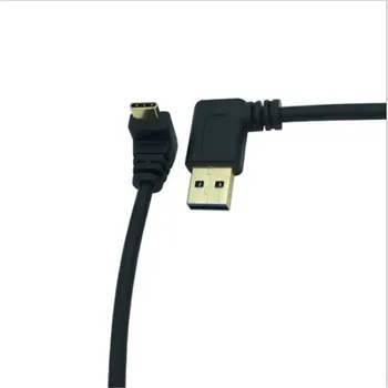

Gold-plated USB3.0 version AM right bend / Type-C up and down curved computer notebook Android mobile phone data charging cable